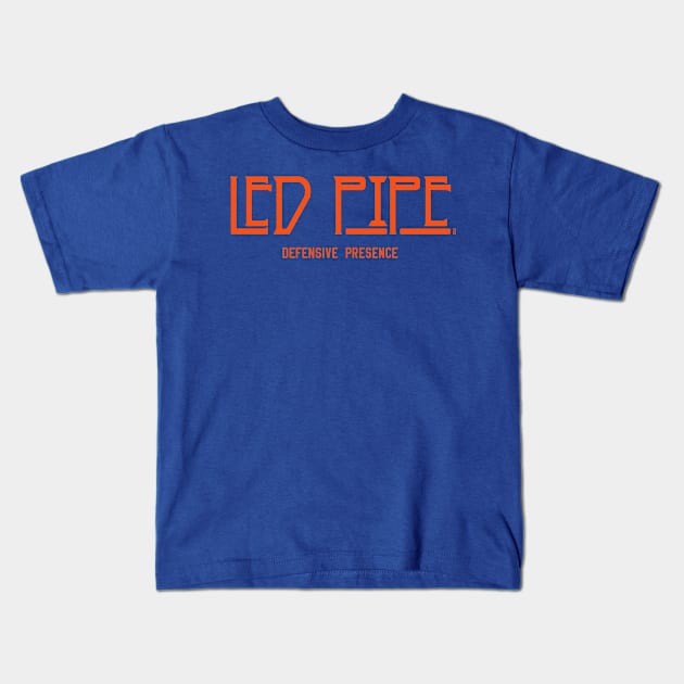 Led Pipe Kids T-Shirt by Lightning Bolt Designs